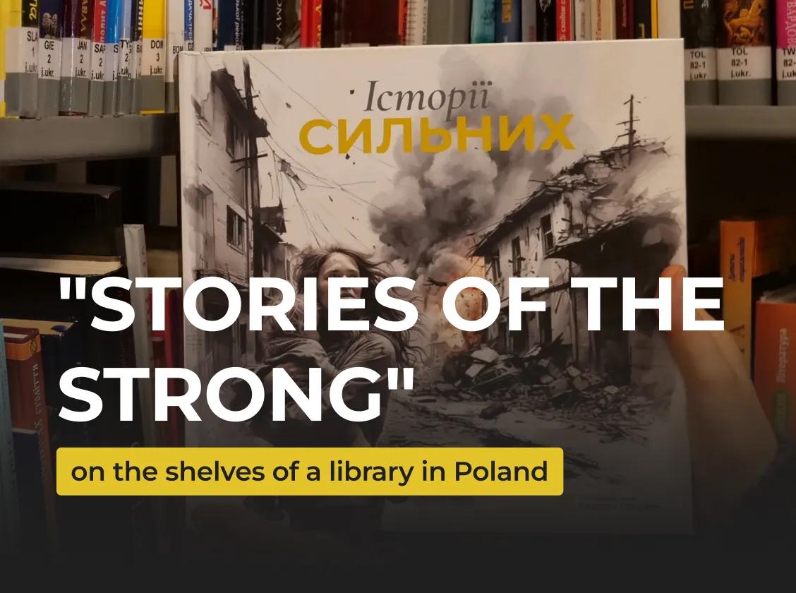 Our book "Stories of the Strong" continues to spread around the world