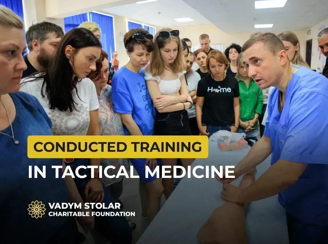 Another free training on tactical medicine was held