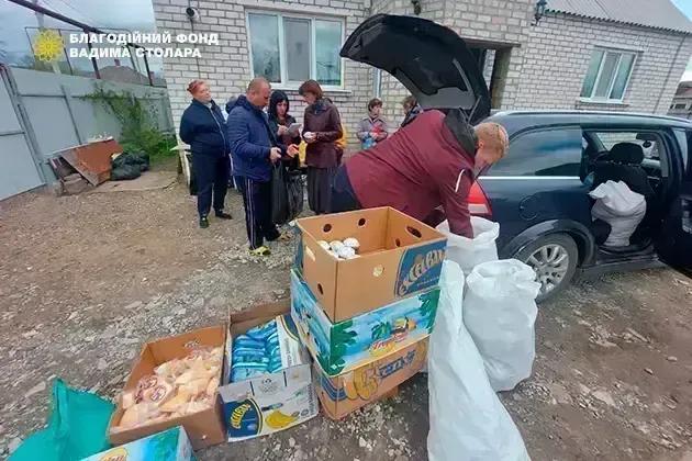 Food for the people of Luhansk region