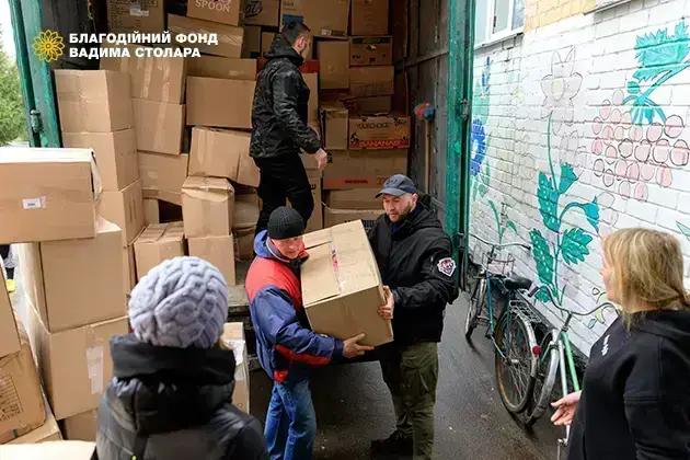 Гуманітарна допомога для жителів Чернігівщини