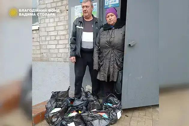 Волонтери доставили допомогу жителям Харкова