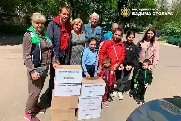 Thousands of families in Kharkiv region received help from Vadym Stolar