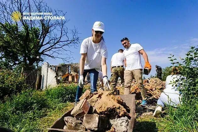 Elimination of the consequences of the occupation: how the Foundation team helps the residents of Kyiv region