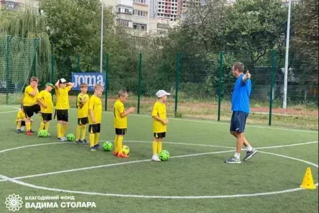 The Vadym Stolar Foundation organizes a football tournament among children's teams of the Kyiv region