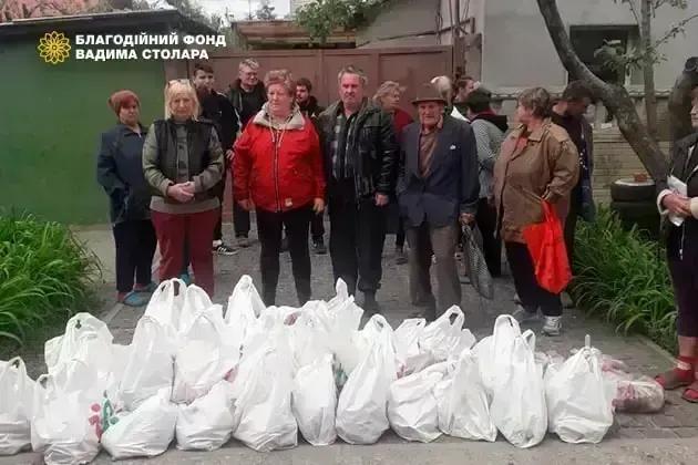 The Vadym Stolar Foundation helped fuel volunteers in Kharkiv